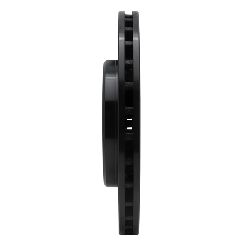 Mercedes-Benz B200 Brake Rotor (1) - Front Left - R1 Concepts - Drilled & Slotted - Black - `06-`11